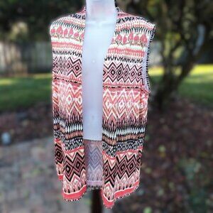 Tunic Length Vest By Onque Casuals Like New XL